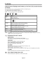 Предварительный просмотр 12 страницы NEC E222W - MultiSync - 22" LCD Monitor User Manual