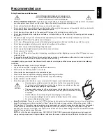 Preview for 5 page of NEC E231W-BK User Manual