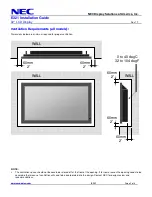 Preview for 2 page of NEC E321 Installation Manual