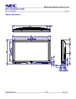 Preview for 3 page of NEC E321 Installation Manual