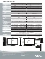 Предварительный просмотр 2 страницы NEC E321 Specifications