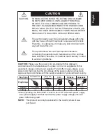 Preview for 7 page of NEC E321 User Manual