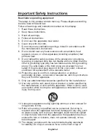 Предварительный просмотр 4 страницы NEC E322 User Manual