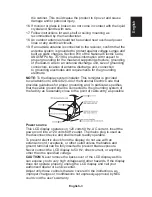 Предварительный просмотр 5 страницы NEC E322 User Manual