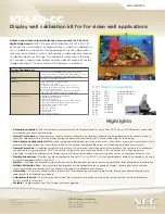 NEC E323 Brochure preview