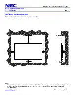 Предварительный просмотр 2 страницы NEC E324 Installation Manual