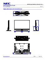 Preview for 3 page of NEC E324 Installation Manual