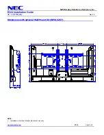 Preview for 6 page of NEC E324 Installation Manual