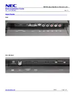 Предварительный просмотр 7 страницы NEC E324 Installation Manual