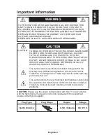 Предварительный просмотр 7 страницы NEC E324 User Manual