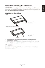 Preview for 15 page of NEC E327 User Manual