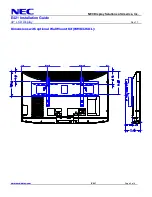 Предварительный просмотр 6 страницы NEC E421 Installation Manual