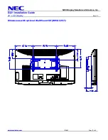 Предварительный просмотр 7 страницы NEC E421 Installation Manual