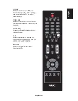 Предварительный просмотр 17 страницы NEC E421 User Manual