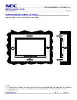 Preview for 2 page of NEC E422 Installation Manual