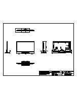 Предварительный просмотр 1 страницы NEC E423 Dimensional Drawing