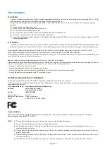 Preview for 4 page of NEC E438 User Manual