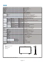 Предварительный просмотр 70 страницы NEC E438 User Manual