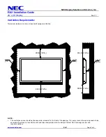 Preview for 2 page of NEC E461 Installation Manual