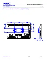 Предварительный просмотр 6 страницы NEC E461 Installation Manual