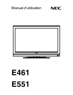 Preview for 30 page of NEC E461 User Manual