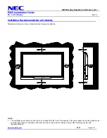 Preview for 2 page of NEC E462 Installation Manual