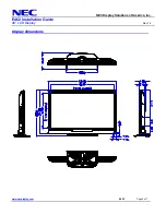 Preview for 3 page of NEC E462 Installation Manual