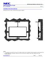 Предварительный просмотр 2 страницы NEC E464 Installation Manual
