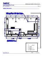 Предварительный просмотр 5 страницы NEC E464 Installation Manual