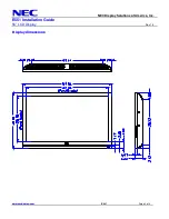 Preview for 3 page of NEC E551-R Installation Manual