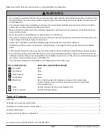 Preview for 2 page of NEC E551 Installation And Assembly Manual