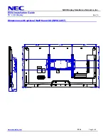 Preview for 6 page of NEC E554 Installation Manual