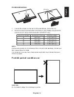 Preview for 15 page of NEC E654 User Manual