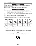 Preview for 4 page of NEC E705 User Manual