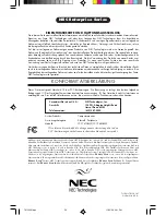 Preview for 58 page of NEC E750950 User Manual