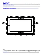 Preview for 2 page of NEC E805 Installation Manual