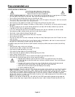 Preview for 5 page of NEC EA192M-BK User Manual
