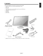 Preview for 7 page of NEC EA221WM-BK - MultiSync - 22" LCD Monitor User Manual