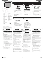 NEC EA223WM-BK Setup Manual preview