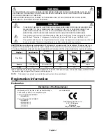 Preview for 3 page of NEC EA231WMI-BK - MultiSync - 23" LCD Monitor User Manual