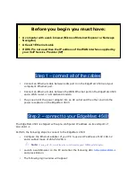 Preview for 2 page of NEC EdgeMarc 4500 Quick Start Manual