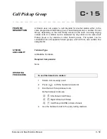 Preview for 178 page of NEC Electra Elite 48/192 Features And Specifications Manual