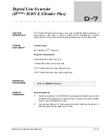 Preview for 224 page of NEC Electra Elite 48/192 Features And Specifications Manual