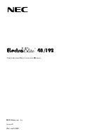 Preview for 652 page of NEC Electra Elite 48/192 Features And Specifications Manual