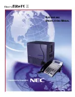 Предварительный просмотр 3 страницы NEC ELECTRA ELITE IPK II Features And Specifications Manual