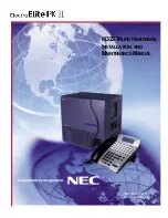Preview for 3 page of NEC ELECTRA ELITE IPK II Installation And Maintenance Manual