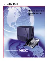 Preview for 3 page of NEC ELECTRA ELITE IPK II Installation Manual