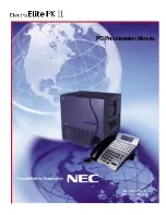 Предварительный просмотр 2 страницы NEC ELECTRA ELITE IPK II Pc Programming Manual