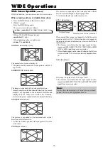 Предварительный просмотр 12 страницы NEC Enhanced split screen Model Operation Manual