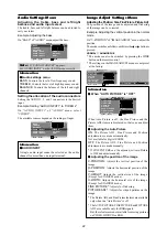 Preview for 22 page of NEC Enhanced split screen Model Operation Manual